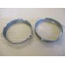 SILVER SHADOW - 2 x HEADLAMP CHROME RETAINING RINGS - CD3103